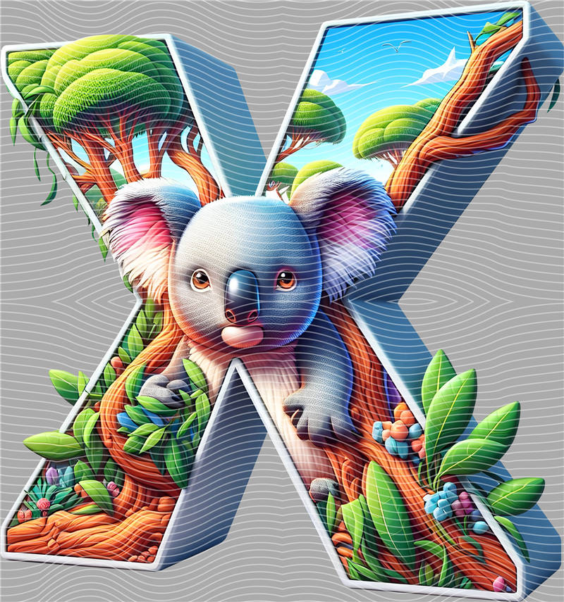 Letters A to Z and Number-AZ 95